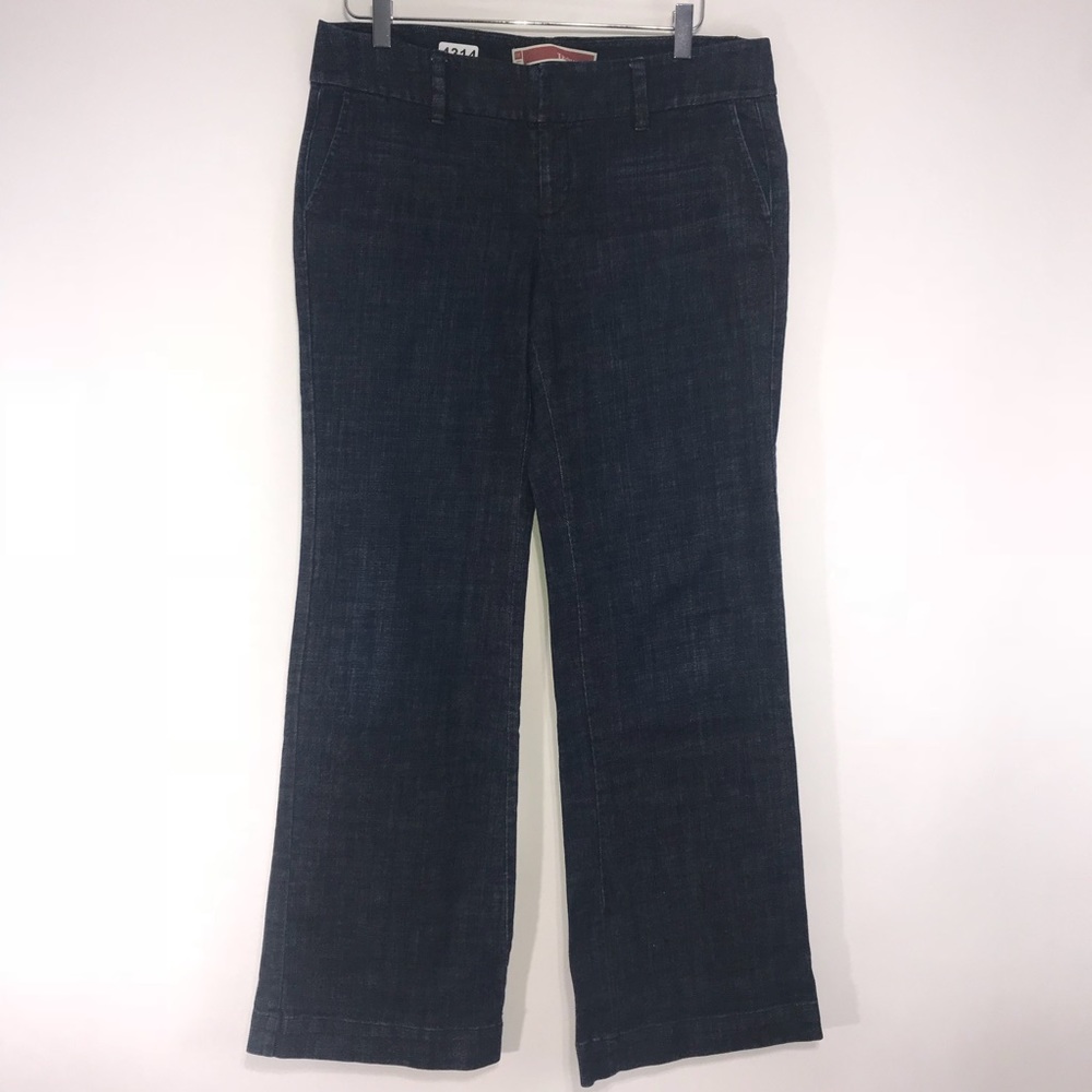 GAP Women’s Dark Wash Wide Leg Trouser Jeans